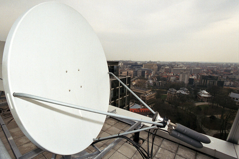 Fotografie 30: Audiovisual service and media at the EP.