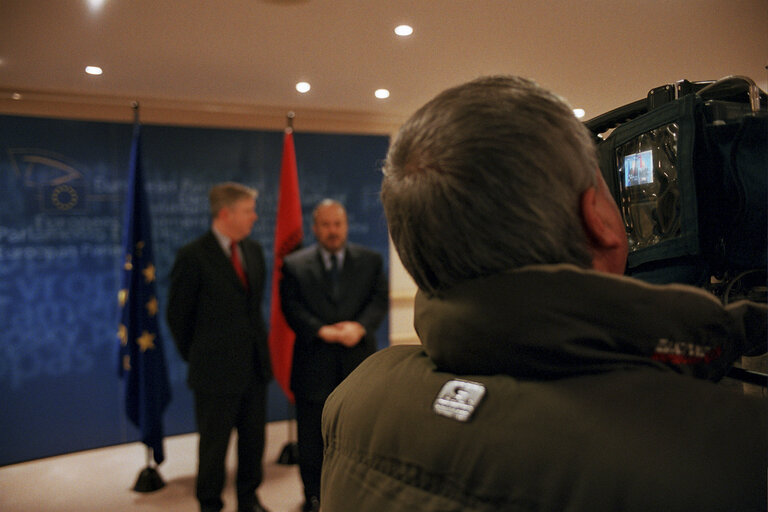 EP President meets the Prime Minister of Albania.