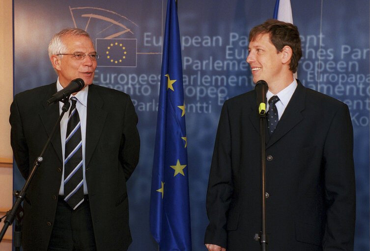 Foto 4: EP President meets with Czech Prime Minister