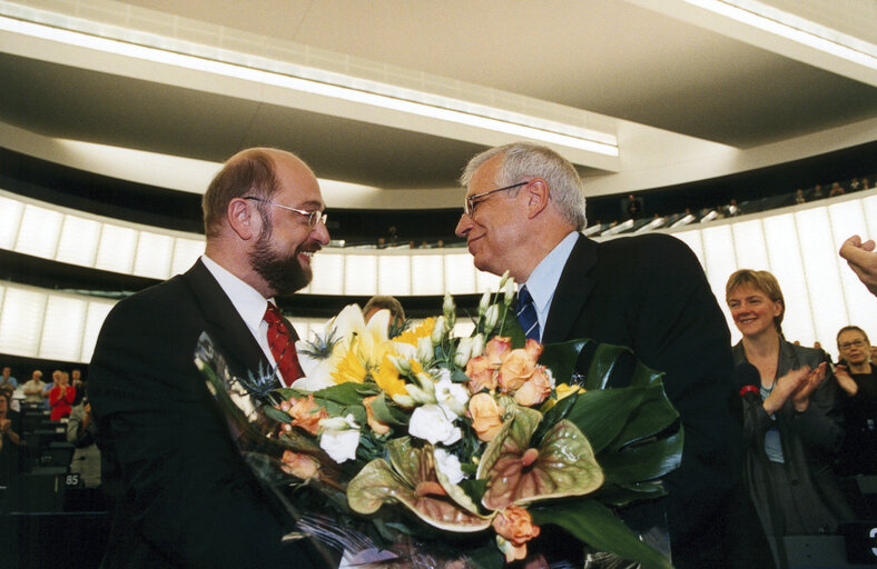 Fotografie 2: Elections of the EP President during the plenary session in Strasbourg.