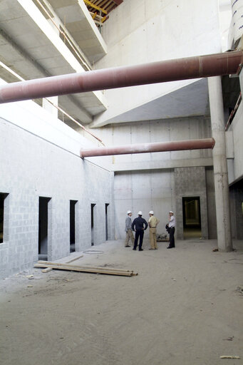 Fotografie 46: Ongoing construction works at the EP buildings in Brussels.