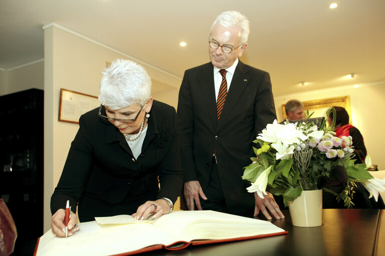 Fotografia 2: EP President meets with the Deputy Prime Minister of Croatia.