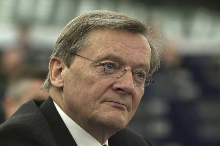 Fotografija 20: The Federal Chancellor of Austria in plenary session of the EP in Strasbourg.