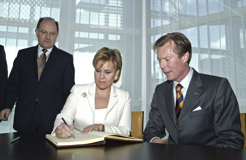 Fotó 6: EP President meets with the Grand Duke of Luxembourg.