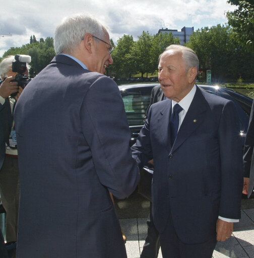 Zdjęcie 12: EP President meets with the President of Italy.