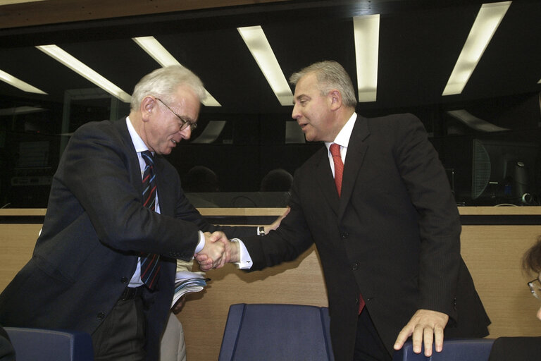 Suriet 12: Visit of the Prime Minister of Croatia to the EP in Strasbourg.