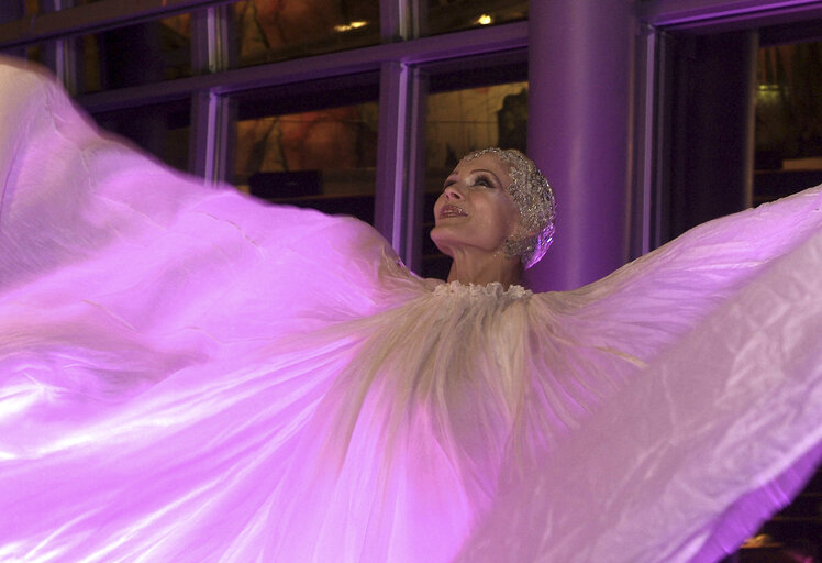 Fotografia 1: Fashion show at the EP in Brussels.