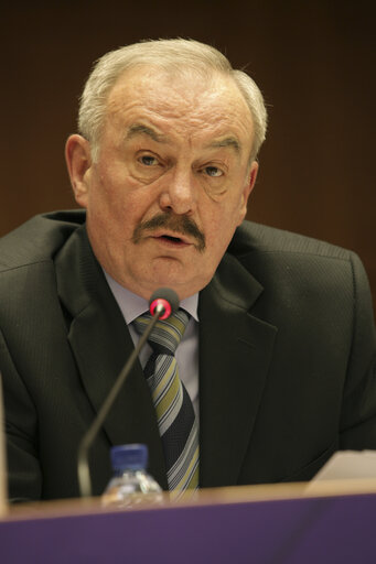 Fotografia 2: EP President meets with the President of the Czech Senate.