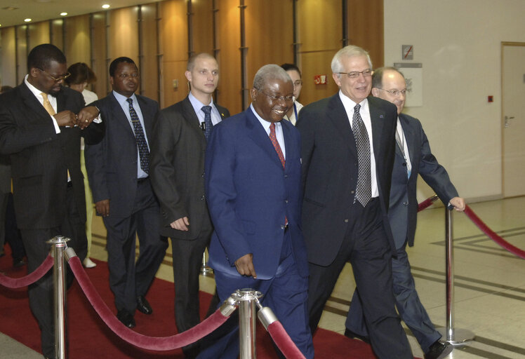 EP President meets with President of Mozambique, in Brussels