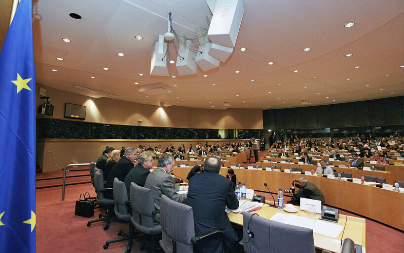 Prime Minister of Croatia at the EP in Brussels.