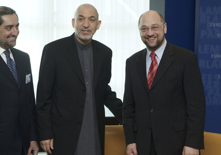 Valokuva 10: Visit of the President of Afghanistan to the EP.