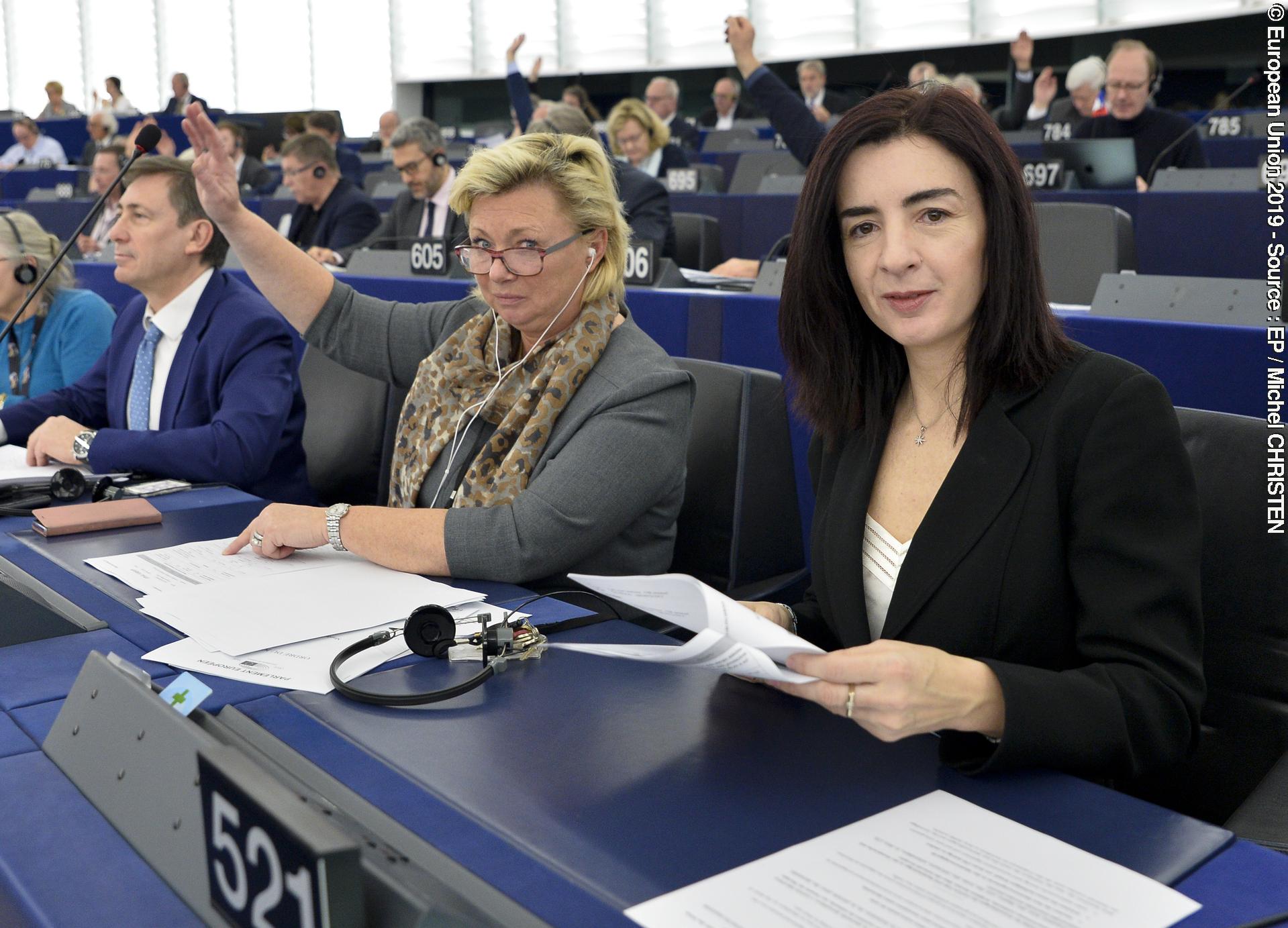 Φωτογραφία 1: Giulia MOI in the EP in Strasbourg