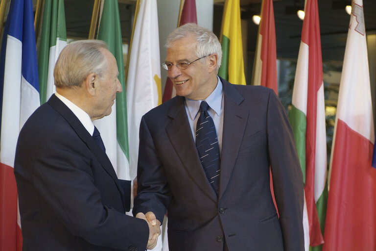 Zdjęcie 8: EP President meets with the President of Italy.