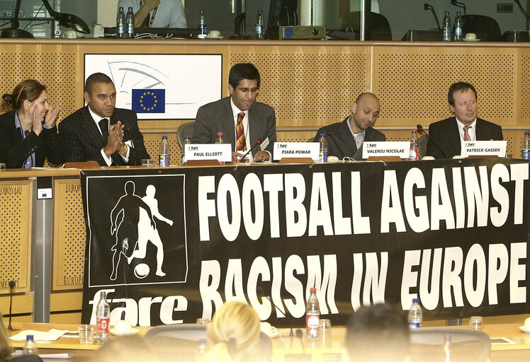 Foto 1: LIBE Committee meeting: Football Against Racism in Europe.