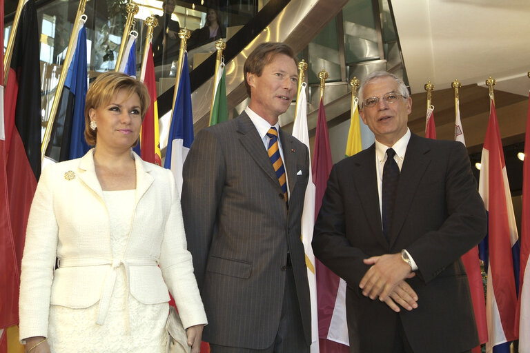 Foto 13: EP President meets with the Grand Duke of Luxembourg.