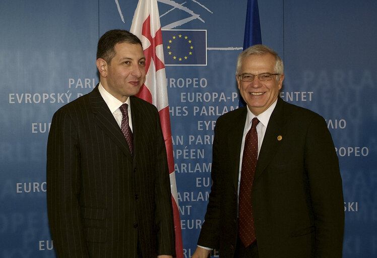 Foto 5: EP President meets with the Prime Minister of Georgia.