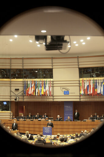 Formal sitting with a statement by the President of the Czech Republic.