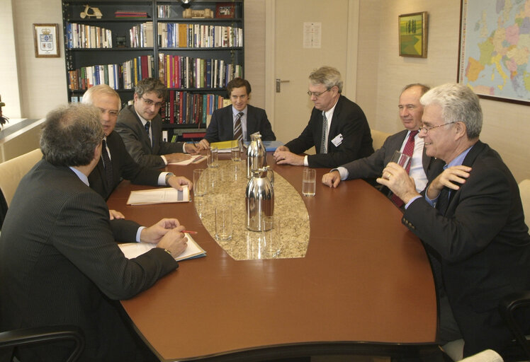 Fotografia 1: EP President meets with the Managing Director of the International Monetary Fund IMF.