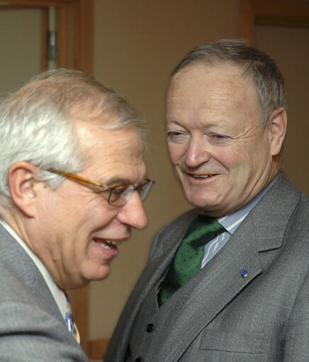 Fotografija 7: EP President meets with the President of the Parliament of Austria.