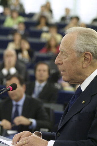 Zdjęcie 16: Visit of the President of Italy to the EP.