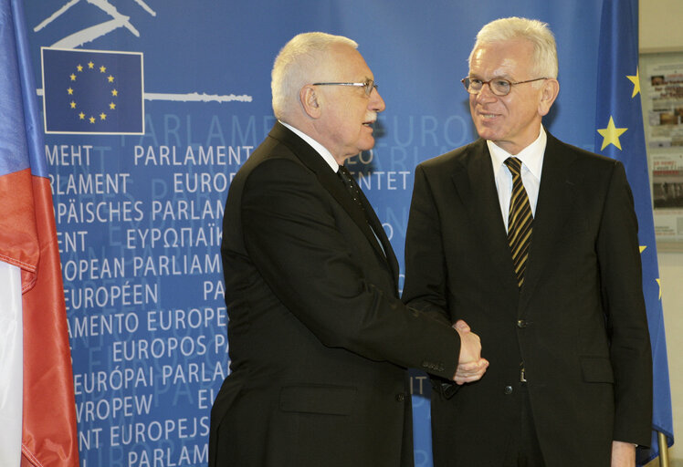 Formal sitting with a statement by the President of the Czech Republic.