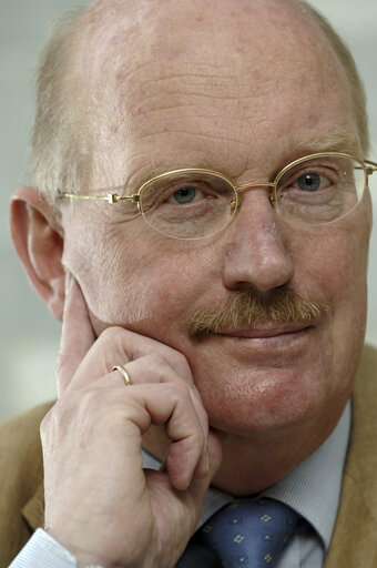 Portrait of MEP Bert DOORN in Strasbourg