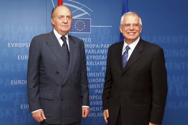 Foto 24: Visit of the King of Spain to the EP.