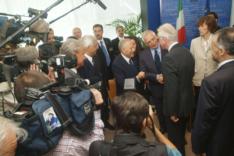 Zdjęcie 5: EP President meets with the President of Italy.