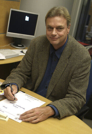 Fotografia 5: Frithjof SCHMIDT at the EP in Brussels.