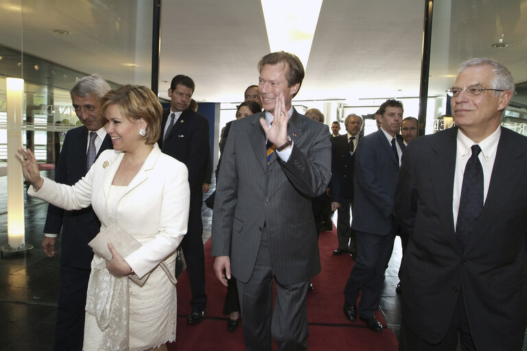 Foto 14: EP President meets with the Grand Duke of Luxembourg.