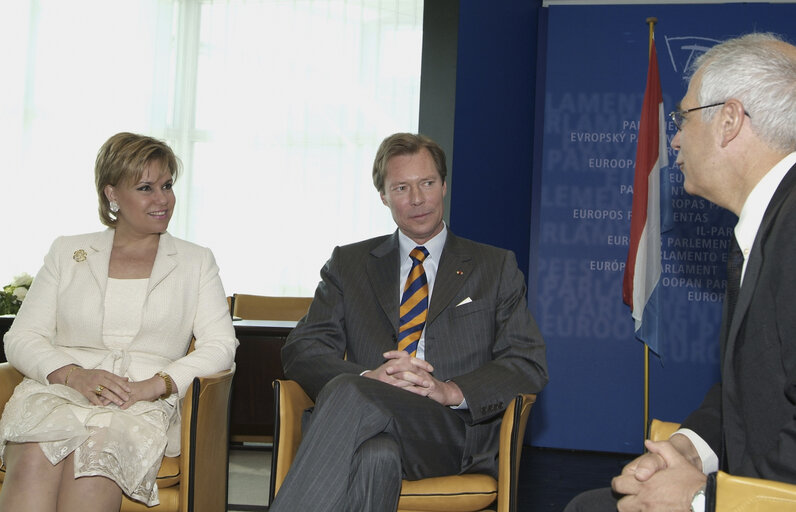 Valokuva 5: EP President meets with the Grand Duke of Luxembourg.