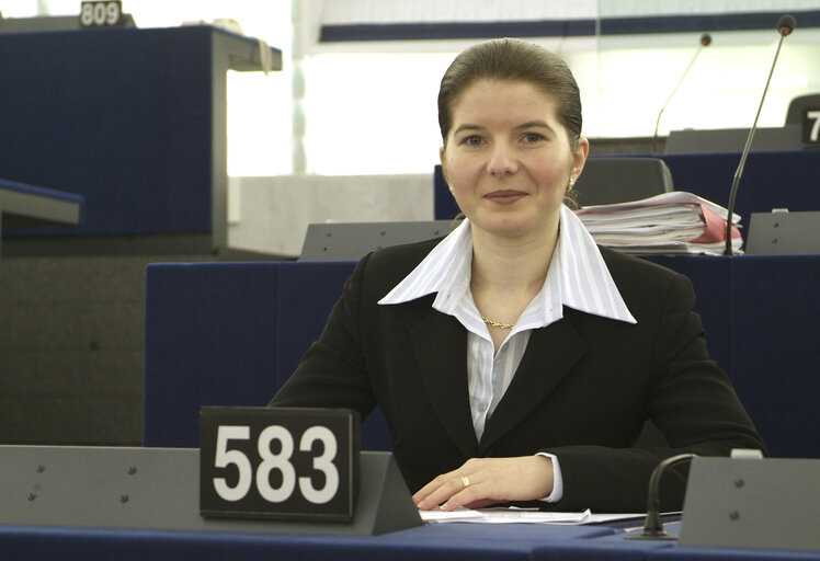 Fotografija 4: Portrait of MEP Monica Maria IACOB-RIDZI in Strasbourg