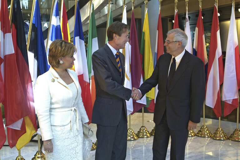 Valokuva 11: EP President meets with the Grand Duke of Luxembourg.