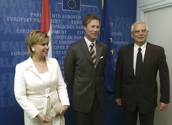 Valokuva 7: EP President meets with the Grand Duke of Luxembourg.