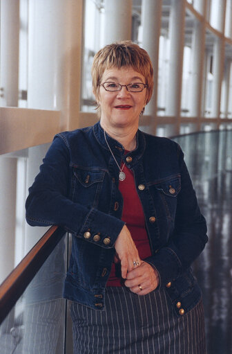 Fotogrāfija 6: Ewa HEDKVIST PETERSEN at the EP in Strasbourg.