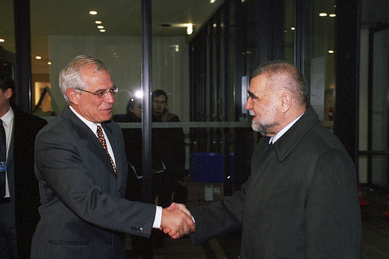 Fotografi 4: EP President meets with the President of Croatia.