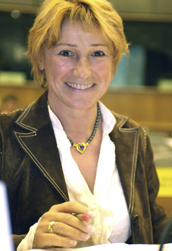 Φωτογραφία 3: Christa PRETS at the EP in Brussels.