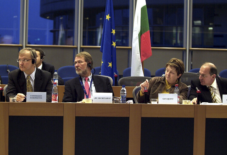 Foto 3: 20th meeting of the Joint Parliamentary Committee EU-Bulgaria.