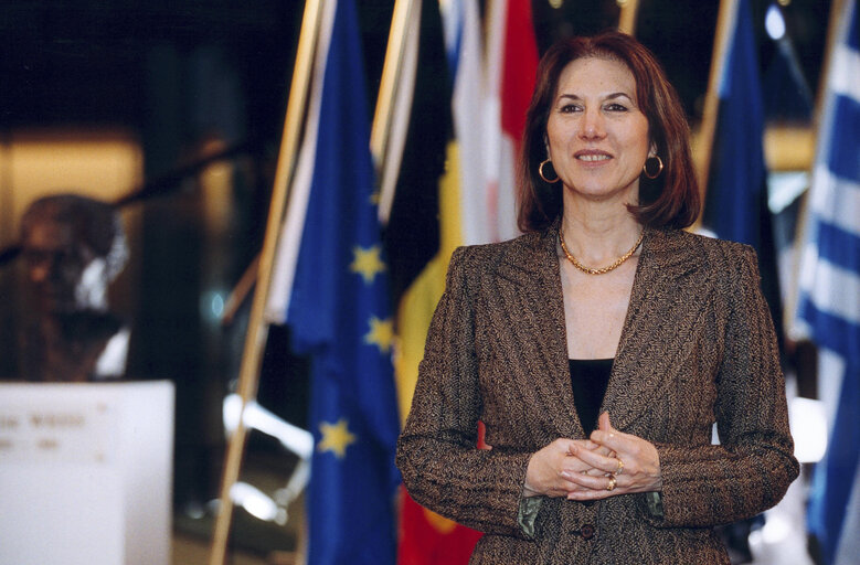 Fotografia 7: Martine ROURE at the EP in Strasbourg.