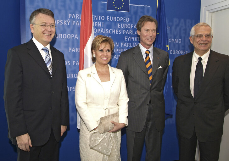 Foto 9: EP President meets with the Grand Duke of Luxembourg.