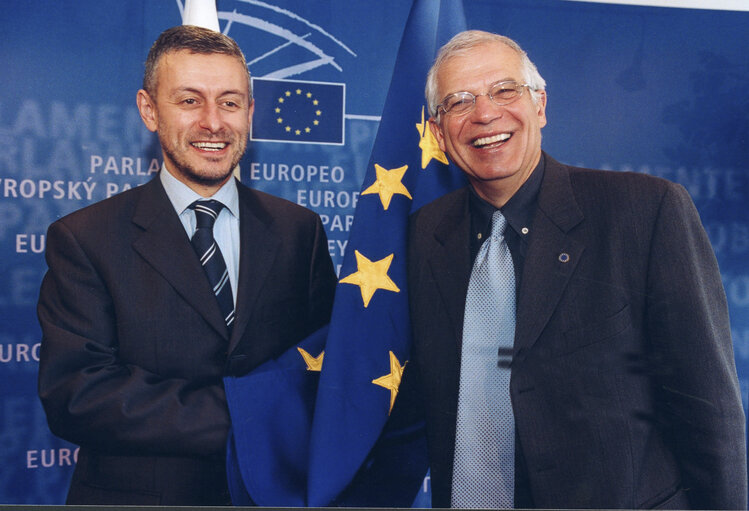 Fotografia 3: EP President meets with the Minister for Foreign Affairs of Bulgaria.