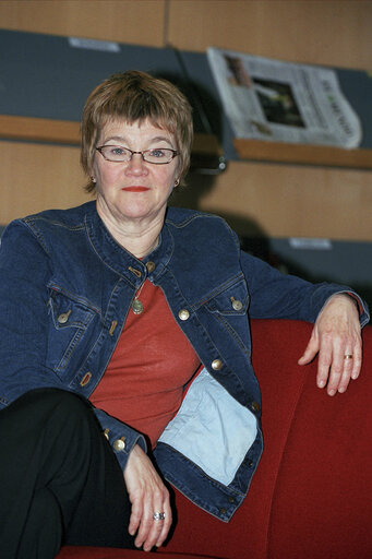 Φωτογραφία 4: Ewa HEDKVIST PETERSEN at the EP in Brussels.