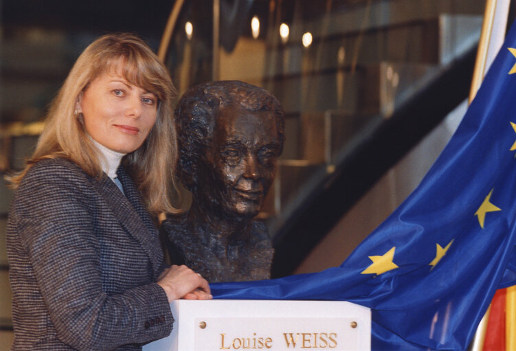 Fotografie 8: Lidia Joanna GERINGER de OEDENBERG at the EP in Strasbourg.