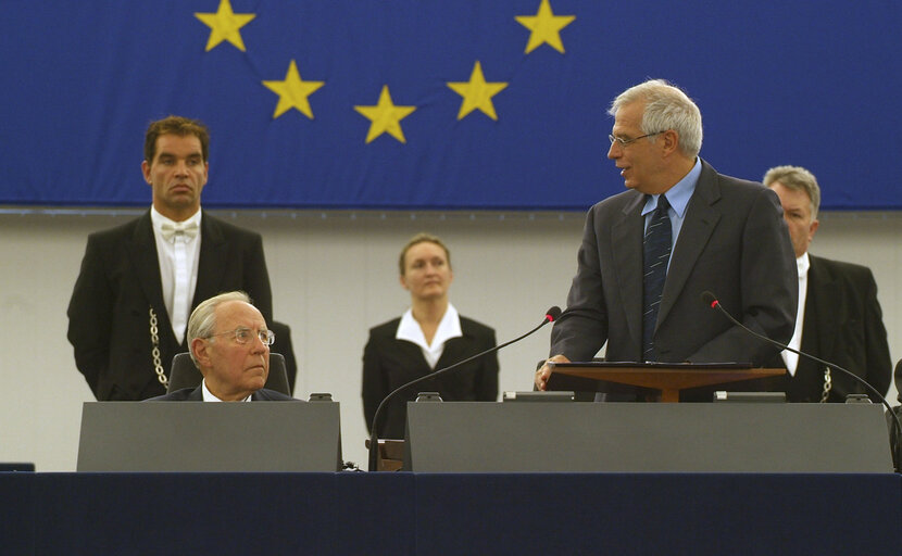 Zdjęcie 24: Visit of the President of Italy to the EP.