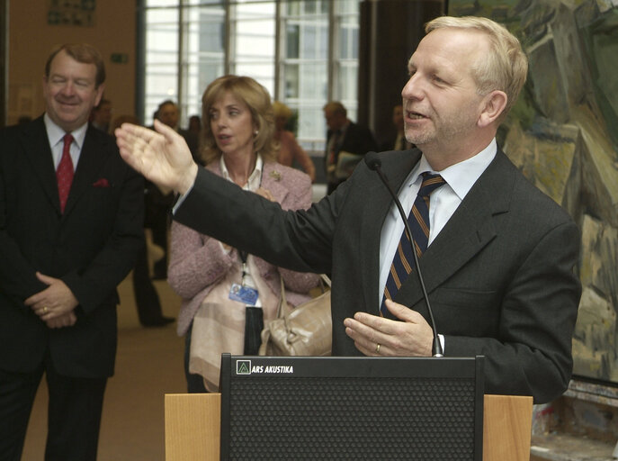 Valokuva 4: Albert Jan MAAT at the EP in Brussels.