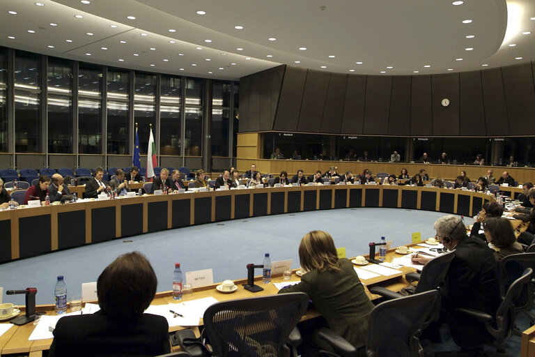 Foto 1: 20th meeting of the Joint Parliamentary Committee EU-Bulgaria.