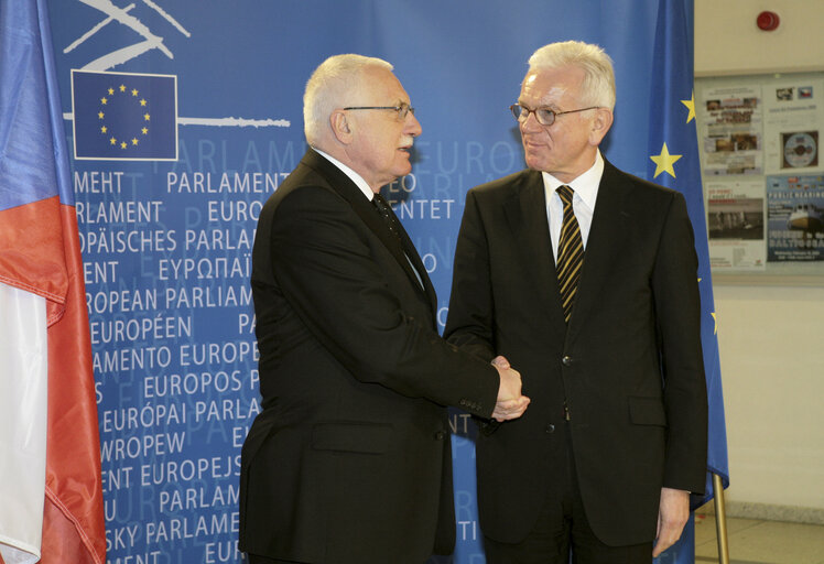 Formal sitting with a statement by the President of the Czech Republic.