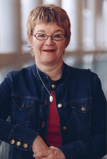 Fotografi 7: Ewa HEDKVIST PETERSEN at the EP in Strasbourg.