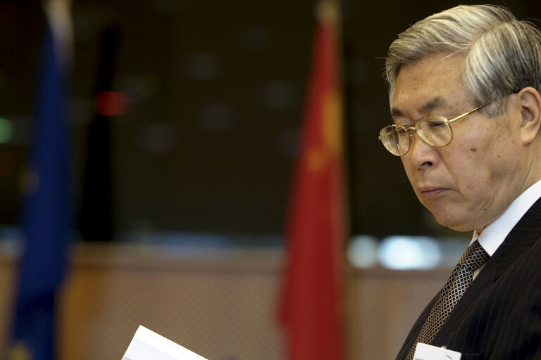 Fotografija 5: EP - China meeting with a Member of the Standing Committee of the National People's Congress.