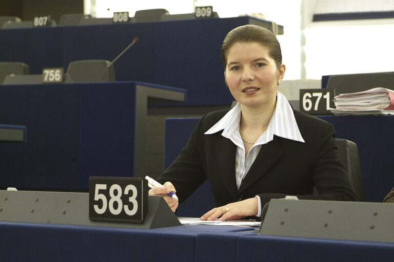 Fotografija 5: Portrait of MEP Monica Maria IACOB-RIDZI in Strasbourg